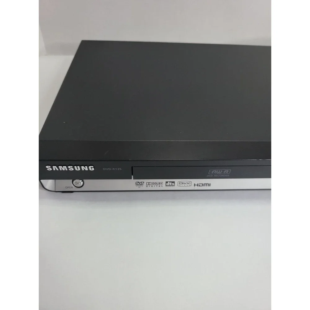 Samsung DVD-R135 DVD Recorder Player HDMI 1080i Upscale - With Remote - Working